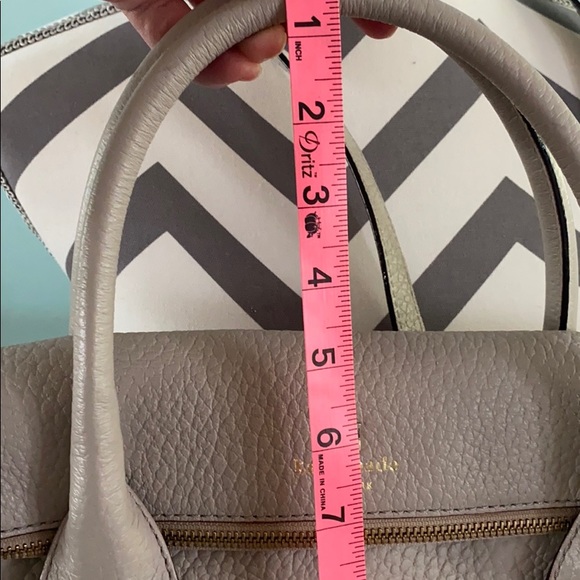 Kate Spade Taupe Double Handle/Crossbody Strap - Picture 11 of 12